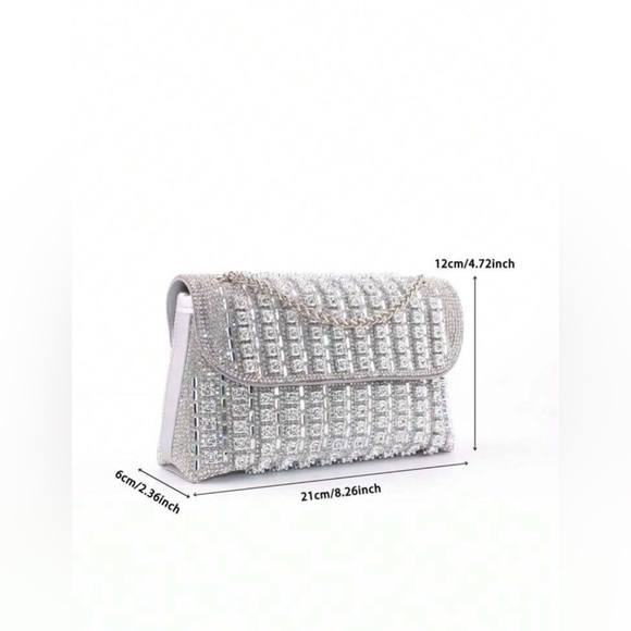 New Arrival Fashion Evening Clutch
Bag With Rhinestones - Picture 2 of 11